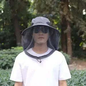 농사 모자 벙거지 메쉬창 캠핑 등산 방충망 모기망