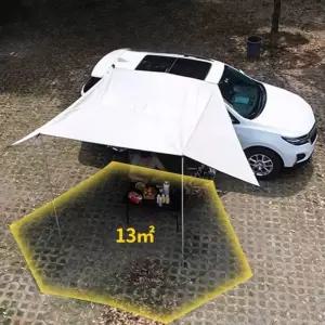 차량도킹타프 사이드 어닝 블랙 꼬리그늘막 그늘막 방풍