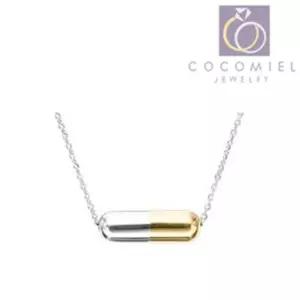 은팬던트 골드 캡슐 이니셜 이니셜목걸이 목걸이 선물 N-16-W