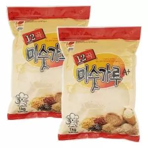 뚜레반 12곡 미숫가루 A+ 1kg X 2개