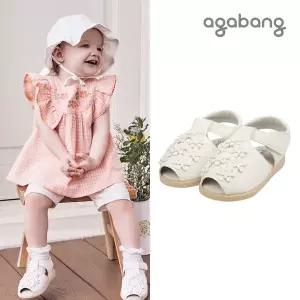 [보리보리/아가방]란플라워삑삑이샌들(IVORY)_01Q37655102