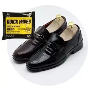 남성 소가죽 정장 구두 단화 신고 화이트 세정티슈