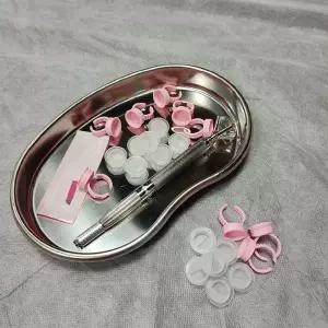 신상품 엠보전용 뷰티샵 링컨테이너 100개묶음 프리미엄 색소컵 실리콘 반영구