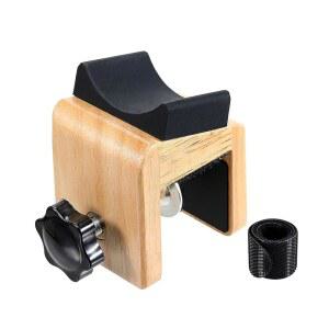 루이조트왓 기타 넥레스트 휴대용 스탠드 조절식 책상 가장자리 클램프 포크 일렉트릭 베이스용