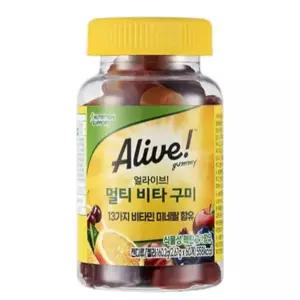 얼라이브 멀티 비타 구미 종합 비타민 60구미, 1개