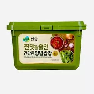 [신송식품]짠맛을줄인건강한 양념쌈장2kg 2팩