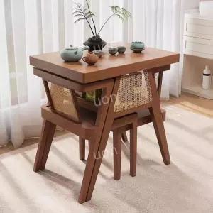 베란다테이블 테이블 부부테이블 의자 세트 베란다