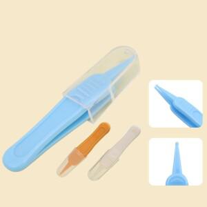 발굴 부거 클립  안전 청소 핀셋  귀 코 배꼽 포셉 도구 비강 관리 용품