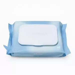 [웰빙창고] 베베숲 클린 비데티슈 캡형 화장실용 물티슈 80매 8개