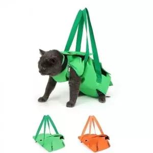고양이 강아지 해먹 외출가방 물림방지 크로스백 외출 백 이동장 고정 고양 거치대 접이식 가방 물림방지