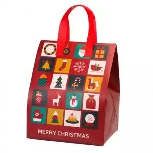 크리스마스 케이크 부직포 보냉가방 25개