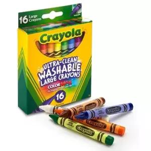 크레욜라 울트라클린 워셔블 굵은 크레용 16색