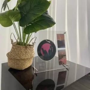 아크릴 CD 홀더 CD 1+포카2 수납 보관 거치대 CD꽂이