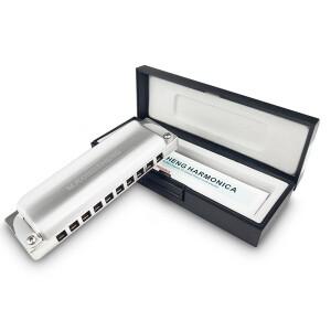 KONGSHENG KongSheng 솔리스트 전문 악기 10 홀 디아토닉 하모니카 민속 블루스 하프 마우스 오르간 키 C