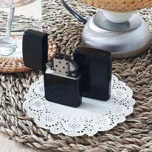 유광 라이터 오일라이터 블랙 기름라이터