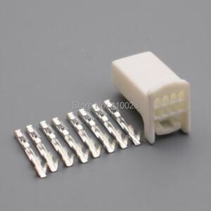 Shhlifesea 2/5/100 세트 0.7MM 8pin 자동 전기 미니 와이어 터미널 케이블 커넥터 교체 1376352-1