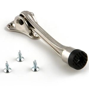 한미 현관문 도어스토퍼 말굽 노루발 크롬