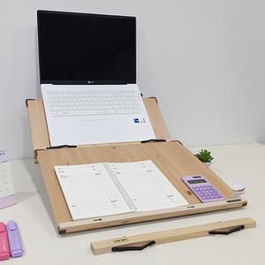 위즈독서대 루미50 2단독서대 향균코팅 북스탠드 50M2 책받침대 책거치대