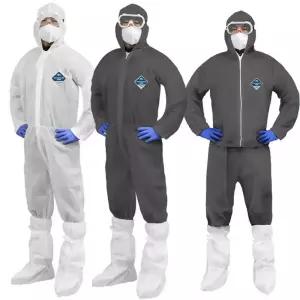 일회용 작업복 방진복 pp 원피스 투피스 보호복 방역 축산 분진 차단