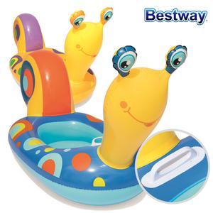 [베스트웨이] BW 34102 달팽이 보트튜브 옐로우/물놀이튜브/물놀이