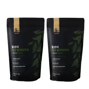 메가커피 올코이 하동말차파우더 500g 2개 세트
