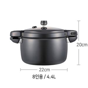 PN풍년/가스압력밥솥/블랙펄뉴/8인용/BNPC-08