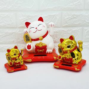 마네키네코 손흔들어 복을 부르는 일본 복 고양이 미니어처 인테리어 장식 인형