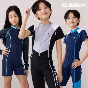 26 키즈 주니어 생존수영 남아 여아 실내 수영복 올인원 스윔슈트