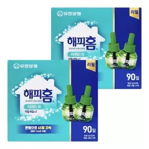 해피홈 리퀴드 리필 180일(45일 4개) / 액체 모기 훈증기