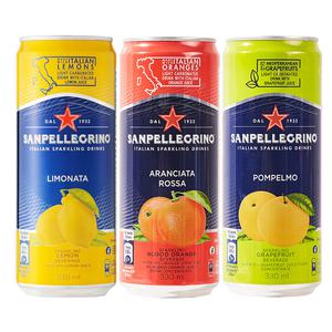 산펠레그리노 3종 혼합(리모나타 로싸 폼펠모) 330mlx12캔