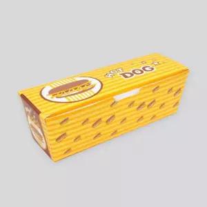 A-2 핫도그 케이스(노랑) 일회용 포장 용기 500개