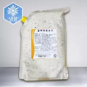 바로푸드 갈릭마요소스 2kg 갈릭드레싱 마요