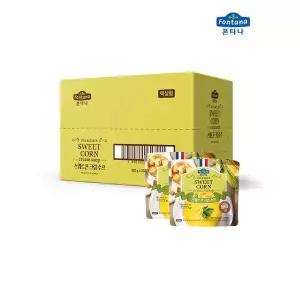 [하프클럽/폰타나]폰타나 보쥬 스위트콘 크림 수프 180g 10봉 / 전자레인지용