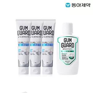 [동아제약]검가드 치약 3개+ 검가드 오리지날 100ml 1개 세트