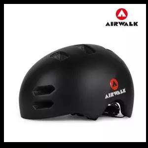 QQ 에어워크 어반헬멧 블랙 ( 머리보호  전기 자전거 전동킥보드 바이저 자전거 헬멧