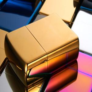 명품 크롬 메탈 지포형 라이터 D-777