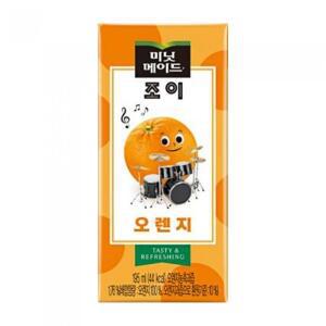 [코카콜라] 미닛메이드 조이 오렌지 195ml x 32팩