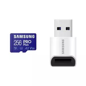 [삼성]전자 정품 마이크로SD PRO Plus 256G+리더기 신형 MD256SB/KR 메모리카드 D