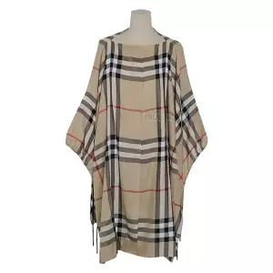 [롯데백화점]버버리 23FW 여성 8072618 빈티지 체크 케이프 코트 아카이브베이지