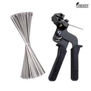 뷰스트 강력 금속 스텐 케이블 타이건 스틸 철타이