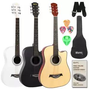 나푸아 NG113 입문용 통기타 입문 연습용 어린이 여성용 미니기타 독학