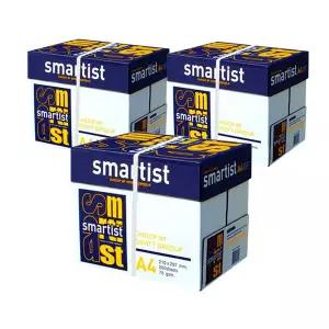 더블에이 스마티스트 A4용지 75g 2500매 3박스 친환경 두꺼운 더블A 고급 복사용지