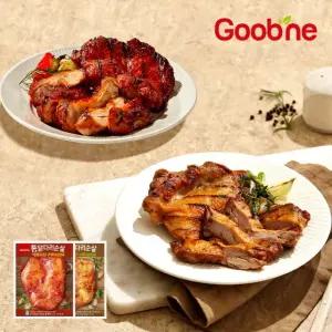 (G)굽네 통닭다리순살 직화오븐구이 2종 15팩