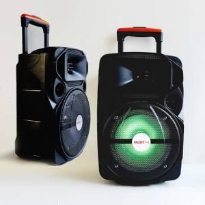 블루투스 충전식 이동형 앰프스피커 무선마이크 PJ-8080 강의 노래방 버스킹