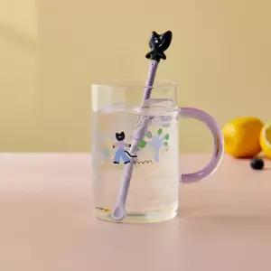 [모던하우스] 키치키치캣 내열 빅 유리머그 캣 620ml