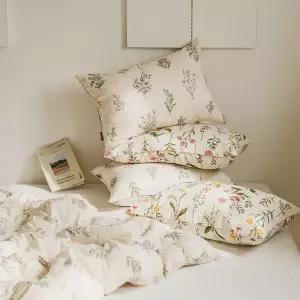 [드리울] 더 가든 광목 오가닉 순면 차렵이불 SS/Q