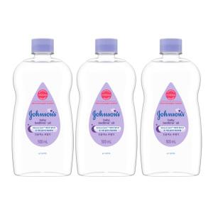존슨즈 베이비  베드타임 오일 500ml X3개