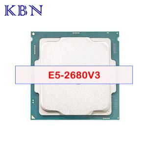 제온 E5 2680 V3 프로세서 SR1XP 2.5Ghz 12 코어 30MB 소켓 LGA 2011-3 CPU 2680V3 E5-2680V3