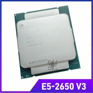 제온 E5 2650 V3 프로세서 SR1YA 2.3Ghz 10 코어 105W 소켓 LGA 2011-3 CPU 2650V3