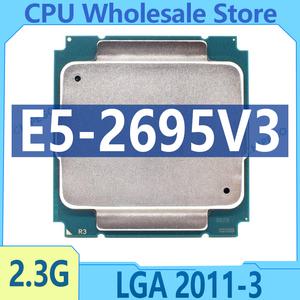 제온 E5-2695V3 E5 2695 V3 SR1XG 프로세서 CPU 2.3GHz 14 코어 35M LGA 2011-3 2695V3